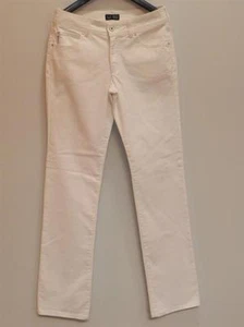 JEANS ARMANI DONNA BIANCO PANTALONI ORIGINALI TAGLIA TG. 29 / 43 - Foto 1 di 8