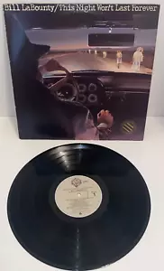 Bill LaBounty This Night Wont Last Forever LP Vinyl 12" 1978 WB BSK 3206 Promo - Picture 1 of 22