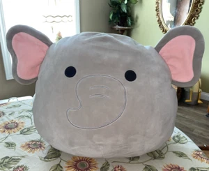 Squishmallows der Elefant 14 Zoll x 18 Zoll breit Kellytoy Stofftier Spielzeug KOSTENLOSER VERSAND - Bild 1 von 13