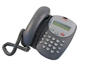 Avaya Digital Telephone Handset IP Office Black/Gray Corded 2402 - Image 1 of 4