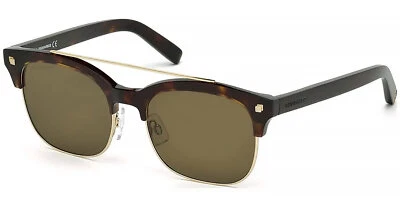 DSQUARED2 DQ0207-52K Women's Havana Sunglasses Brown Lens - Image 1 of 2
