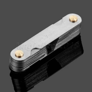 Metal Radius Gage Gauge Fillet Set R 1mm to 7mm Foldable Blades Measuring Tool - Picture 1 of 10