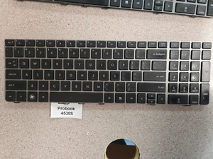 HP ProBook 4530s 4535s 4730s 638179-B31 9Z.N6MSV.001 US Tastatur schwarz - Bild 1 von 2