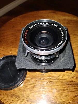 Lente de gran formato Linhoff Super Angulon 90 mm f/8 - Como nueva Foto 1 de 4
