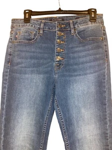 Vigoss Women’s Ace Skinny Jeans High Rise Button Fly Stretch size 29 L27 - Picture 1 of 11
