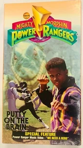 Mighty Morphin Power Rangers: Putty On The Brain (VHS, 1994) NEW SEALED RARE - Picture 1 of 6