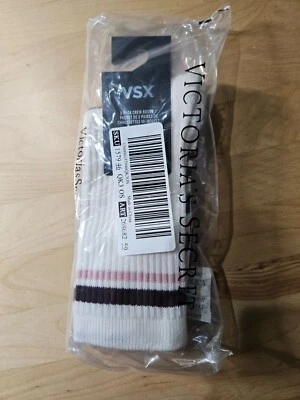 Paquete de 2 calcetines Victoria's Secret VSX Crew nuevos #C2-3 Foto 1 de 4