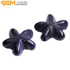 Natural Flower Shape Aventurine Sand Quartz Loose Beads Jewelry Making Necklace