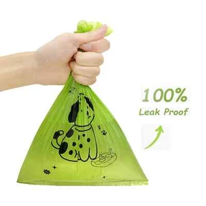 Biodegradable Dog Poo Bags Leakproof Extra Thick Lavender Scented UK - Picture 1 of 8