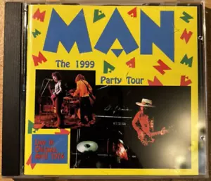 MAN * THE 1999 PARTY TOUR * CD ALBUM POINT PNTVP112CD PROG ROCK PSYCHEDELIC VG - Picture 1 of 4