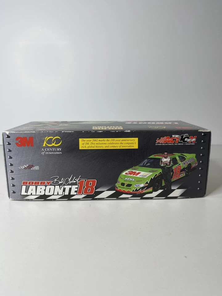 Pontiac 2002 Bobby Labonte #18 3M Racing into the Next Century 1/24 acción raro Foto 1 de 4