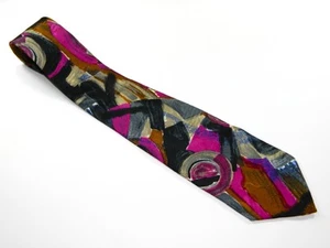 Men's CONTISSIMA Silk NECKTIE Tie German Expressionism MADE IN ITALY FRANZ MARC - Picture 1 of 3