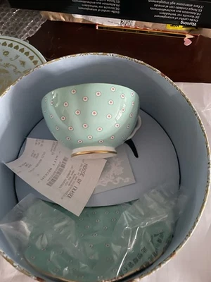 Wedgwood Harlequin Polka Dot Tea Cup & Saucer Brand New - Image 1 of 2