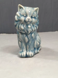 Vintage 1999 Hermitage Keramik Steinzeug Katze von Loomco 5 Zoll  - Bild 1 von 8