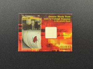 CSI MIAMI SERIES 2 BLOODY PANTS CALLEIGH DUQUESNE CSIMS2-C3 Emily Proctor - Picture 1 of 4