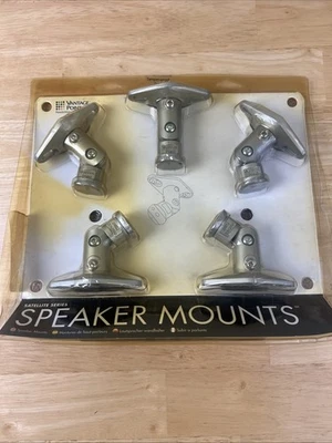 Satellite Speaker Mounts Vantage Point Silver 5-PACK ✨ NEW ✨ SATS05-S - Image 1 of 4