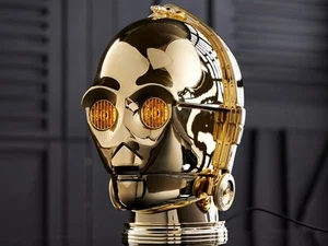 Casco Disney D23 Star Wars Galaxy's Edge Archivo Galáctico C-3PO Sonidos de Luz - Imagen 1 de 2