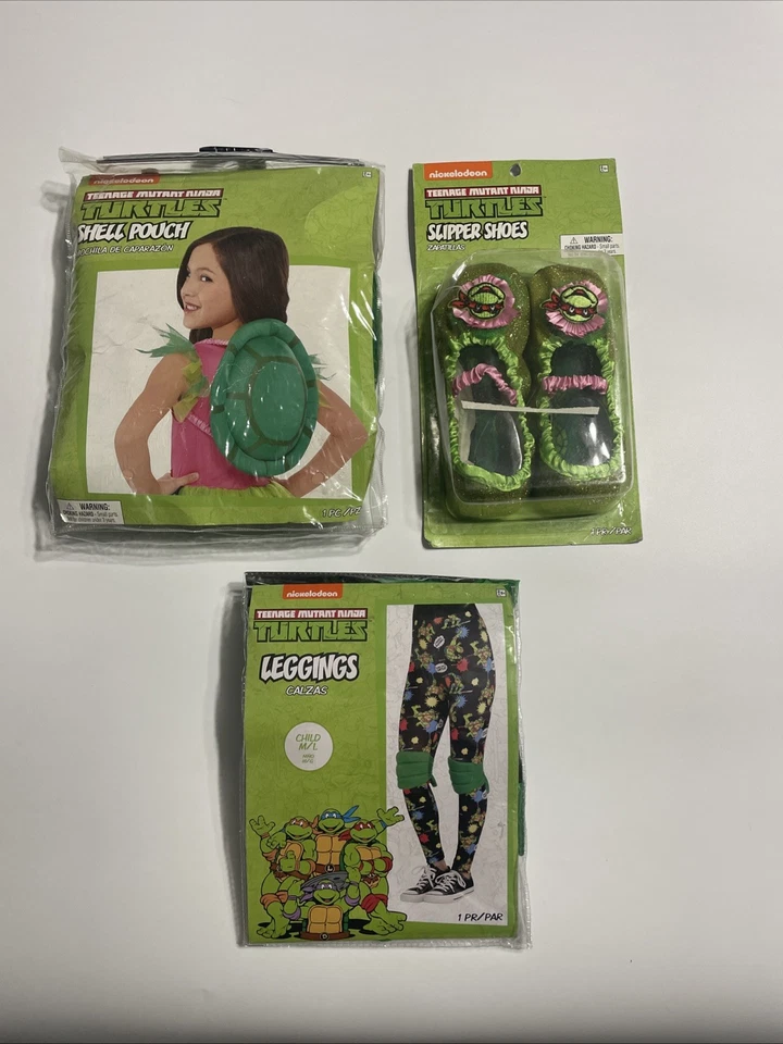 Teenage Mutant Ninja Turtles Play Dress up SLIPPER Shoes Nickelodeon