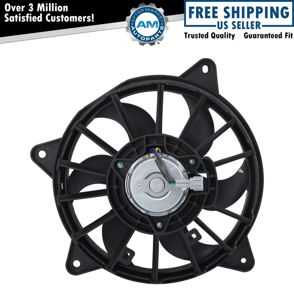 Conjunto de ventilador de refrigeración condensador de aire acondicionado para Nissan NV1500 NV2500 NV3500 12-21 Foto 1 de 4