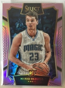 Mario Hezonja 2015-2016 Panini Select National Convention PINK Prizm RC #'d 5/20