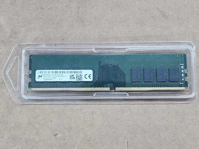 Micron 	MTA9ASF1G72AZ-3G2 8GB 1Rx8 PC4-3200AA UDIMM Server Memory Module - Image 1 of 3