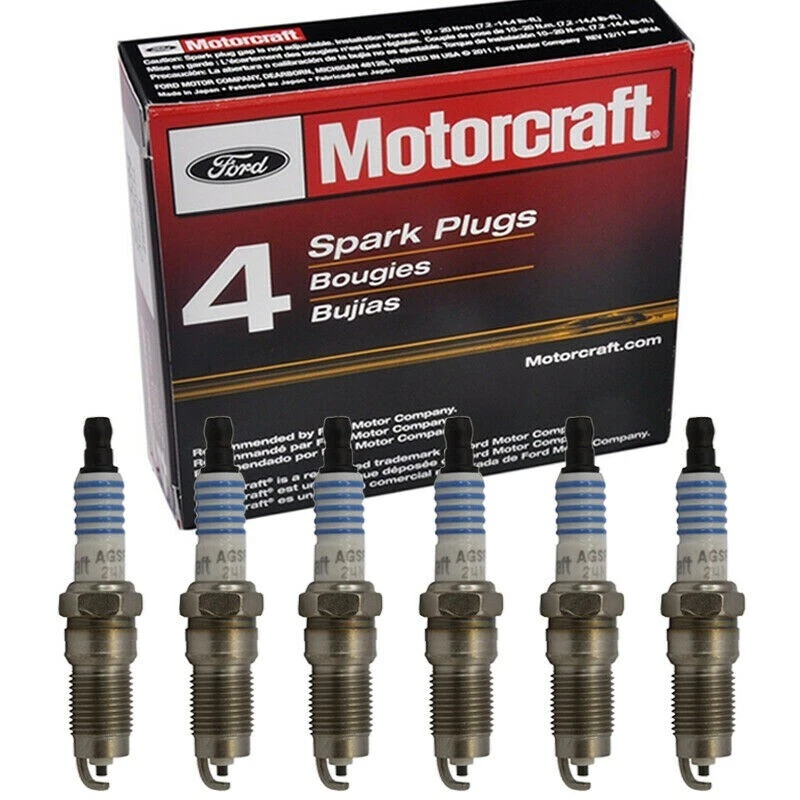 Genuine Motorcraft Spark Plugs 6PCS for 06-10 Ford Explorer Mustang Ranger 4.0L - Image 1 of 4