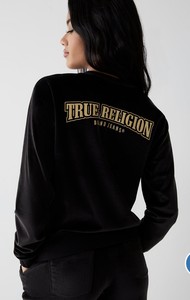 true religion velour tracksuit womens
