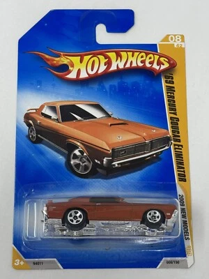 Hot Wheels 2009 New Models Bronze ‘69 Mercury Cougar Eliminator #8 CB - Image 1 of 4