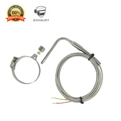 EGT Temperature Sensors K Type for Car Exhaust 1.5"~2.5" Clamp Adjustable Insert - Image 1 of 4