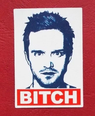 Sticker Decal Bitch Matt Finish - Stickerbomb Laptop Skateboard - Image 1 of 2