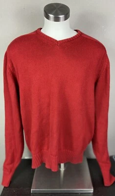 Pendleton Country Traditionals V Neck Red Men's Size XL Made In the USA  - Image 1 of 4