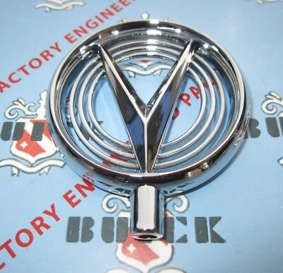 1955 Buick Hood Ornament, 1958 Buick Fender Ornament. Chrome. Free Shipping - Image 1 of 4