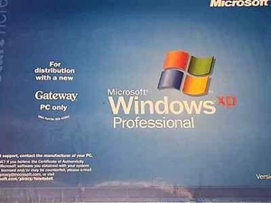 Microsoft Windows XP Professional Service Pack 1 - Version 1.5 - Gateway CD 2002 - Picture 1 of 1