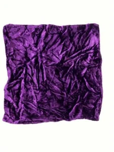 FEDERA CUSCINO QUADRATA 45x45 cm IN VELLUTO VIOLA PANIKER - Imagen 1 de 1