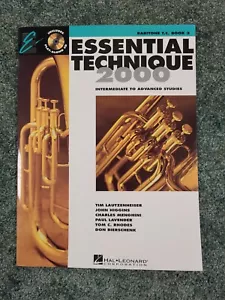 ESSENTIAL TECHNIQUE 2000 FOR BAND Book 3 For Baritone T.C. - Hal Leonard - Picture 1 of 2