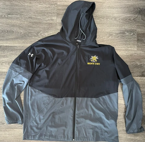 Wichita State University Shockers WSU Under Armour Squad Warm Up Jacket Size 3XL Cover