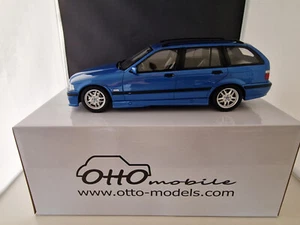 1:18 OTTO OTTOMOBILE BMW 328i TOURING E36 BLU NUOVO IMBALLO ORIGINALE - Foto 1 di 7