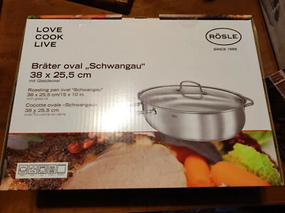 Teglia ovale RÖSLE "Schwangau" 38 x 25.5 cm - Immagine 1 di 2