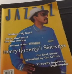 JAZZIZ MAGAZINE SEPT 95 W/CD HENRY THREADGILL METHENY BLUES HARMONICA MASTERS - Bild 1 von 2