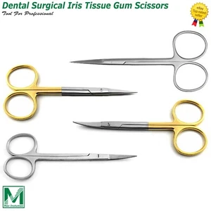 Dental Surgical Dissecting Operating Tissues Gum Suture Iris Scissors TC Shears - Picture 1 of 6