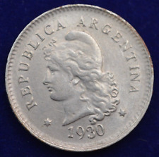 Argentinian Coin ~  1930 ~ 10 Centavos ~ Republica Argentina