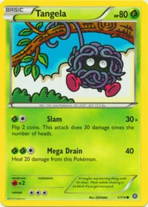 Tangela - 1/114 - Common - Pokemon Steam Siege - Picture 1 of 4