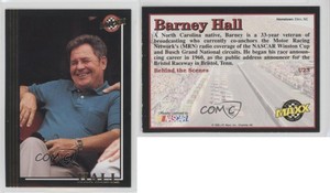 1992 Maxx Update Black Barney Hall #U23