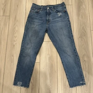 Jeans Levi’s Premium Azul Haut de Gamme 501 Ajustados W28 L28 - Imagen 1 de 18