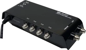 SAC Electronics 4-Wege Innenbereich UHF/DAB IR Pass LTE Verstärker schwarz - Bild 1 von 1