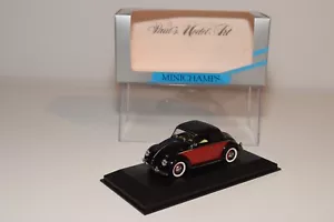 A83 1:43 MINICHAMPS 052142 VW VOLKSWAGEN BEETLE HEMULLER CABRIOLET SOFT - Foto 1 di 17