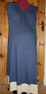 BNWT Ladies MATERNITY Blue/Cream Nightdress Size XL - 16-18 - Picture 1 of 3
