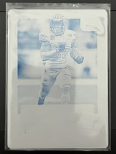 2021 panini contenders draft picks James Robinson Cyan Printing plate 1/1
