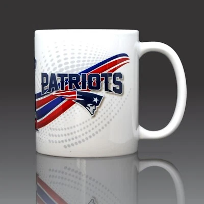Caneca de café New England Patriots 11 oz FRETE GRÁTIS!! - Imagem 1 de 3