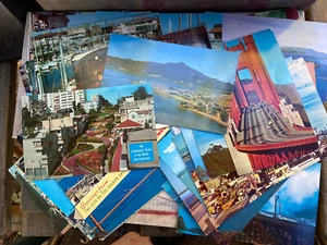 San Francisco Ca Postcard Lot (50) Bridges Street Cars China Town Alcatraz - Picture 1 of 4